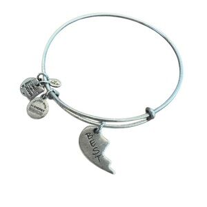 Alex and Ani Silver Best Friend Charm Bracelet